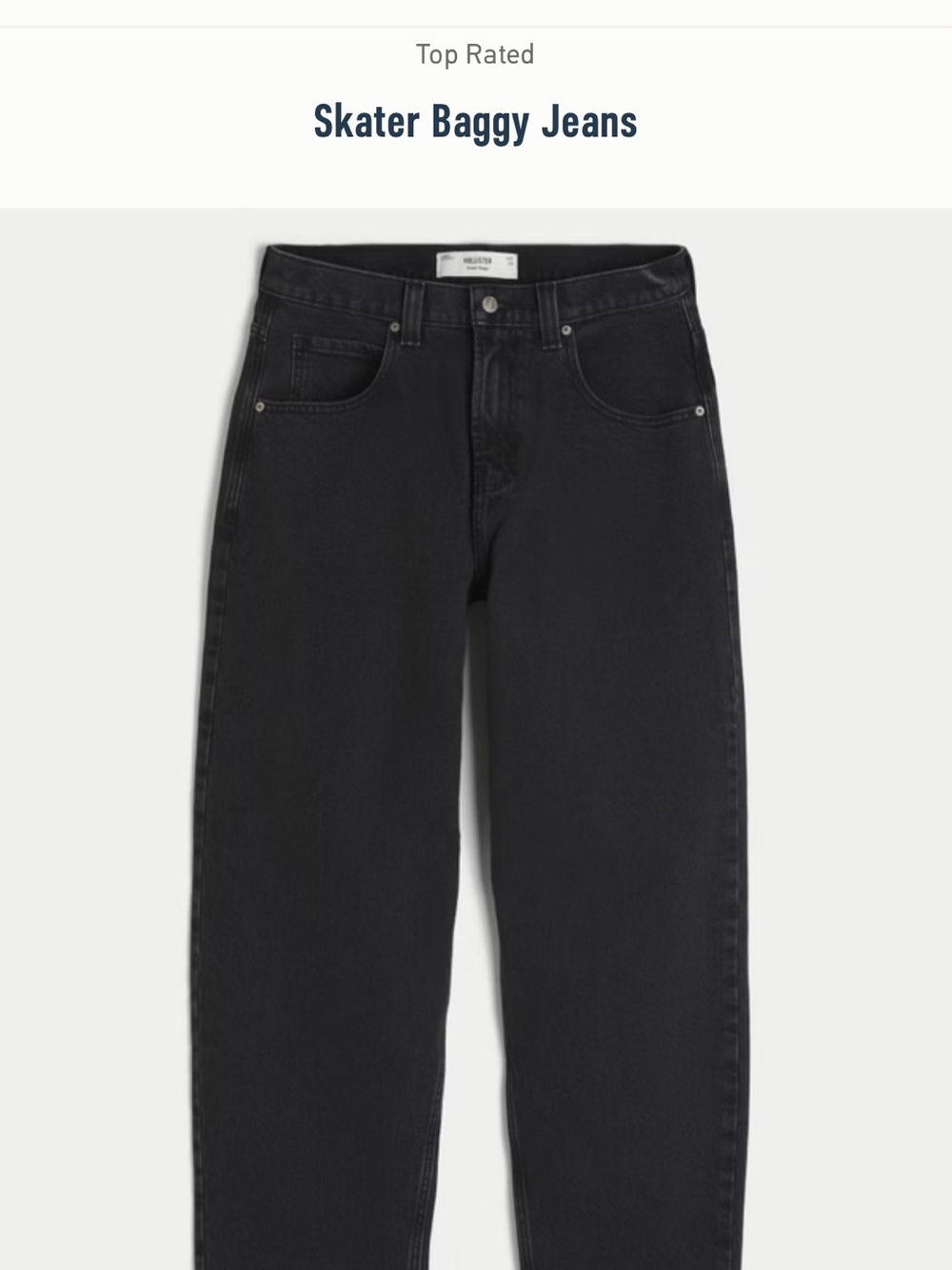 Hollister Skater Baggy Jeans